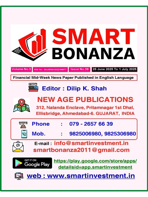 Title details for Smart Bonanza Financial Weekly English by New Age Publications Pvt. Limited - Available